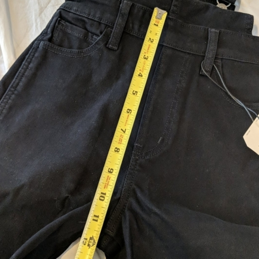 LEVI'S Slouch High Loose Overalls in Cozy Black - Picture 4 of 8